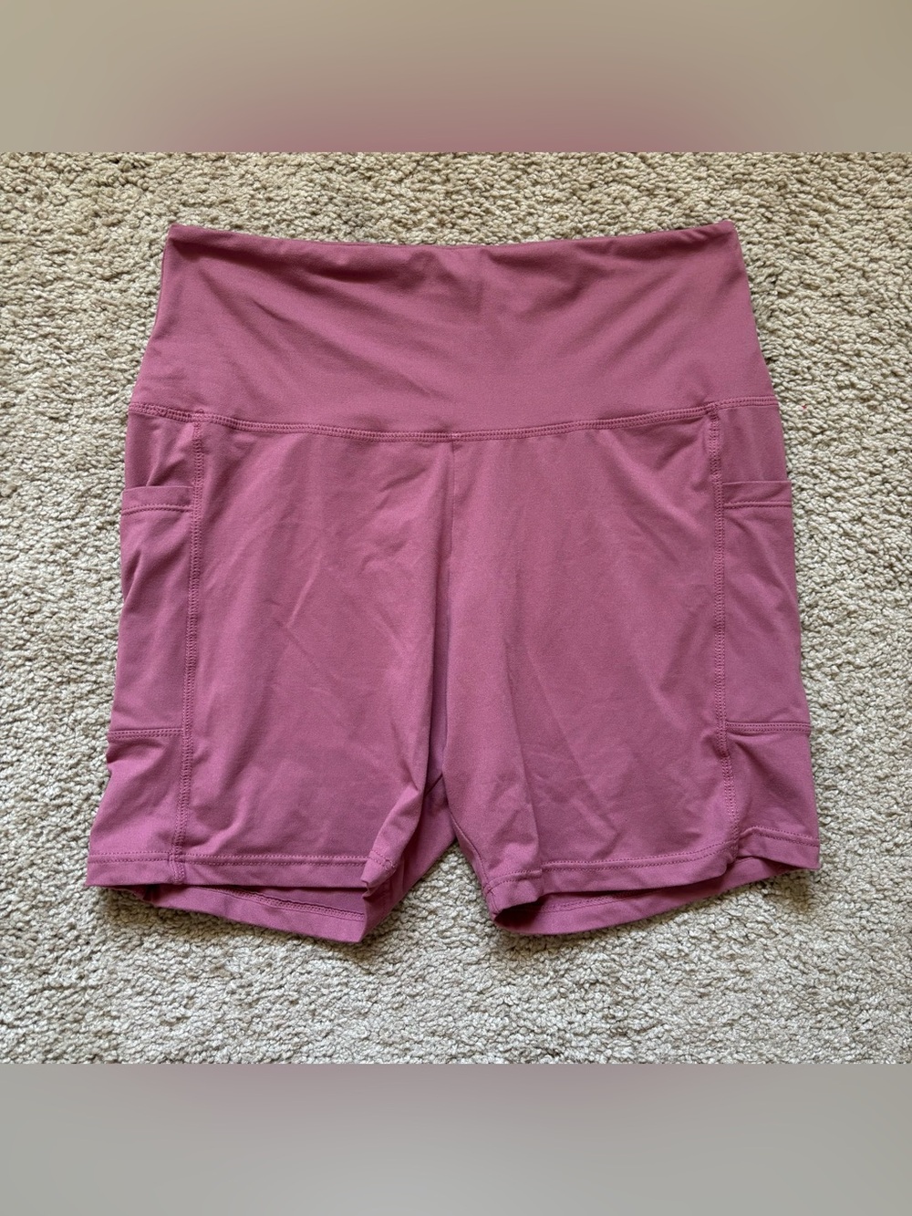 Blush Pink 5" Biker Shorts (L/XL)